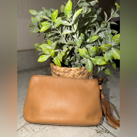 Coach Brown Leather Wristlet - Picture 2 of 6